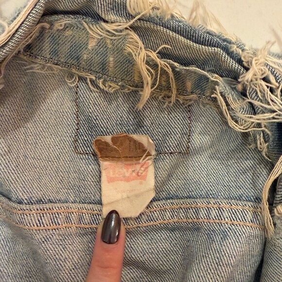 Kanye West x Levis Life Of Pablo Notepad Vintage Denim Jacket - Picture 8 of 8